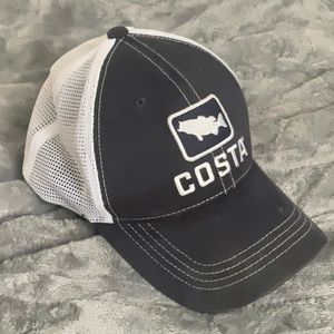 Costa Del Mar Trucker Hat Navy Blue